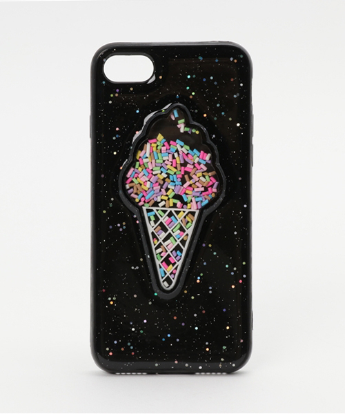 Port ポート の ソフトクリーム キラキラ Iphoneケース Iphone 6 6s Iphone 7 Iphone 8 対応 スマホケース カバー Wear