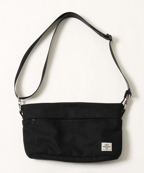 coen（コーエン）の「キャンバスサコッシュ（ショルダーバッグ・メンズ・ブラック/ベージュ/オレンジ・FREE）」の2枚目の写真