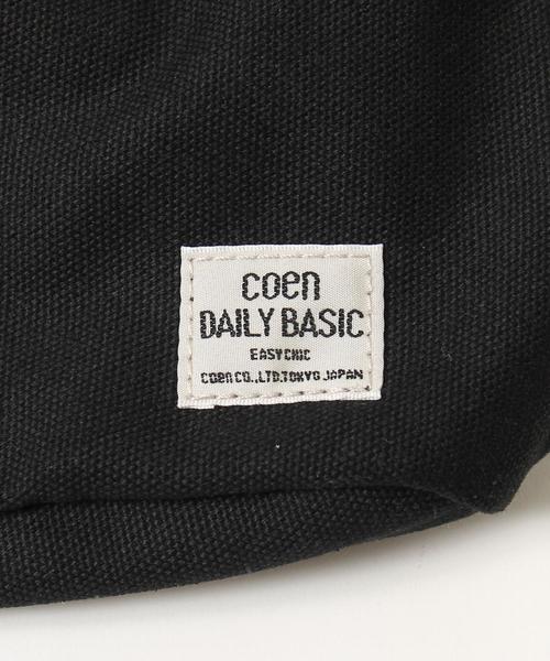 coen（コーエン）の「キャンバスサコッシュ（ショルダーバッグ・メンズ・ブラック/ベージュ/オレンジ・FREE）」の11枚目の写真
