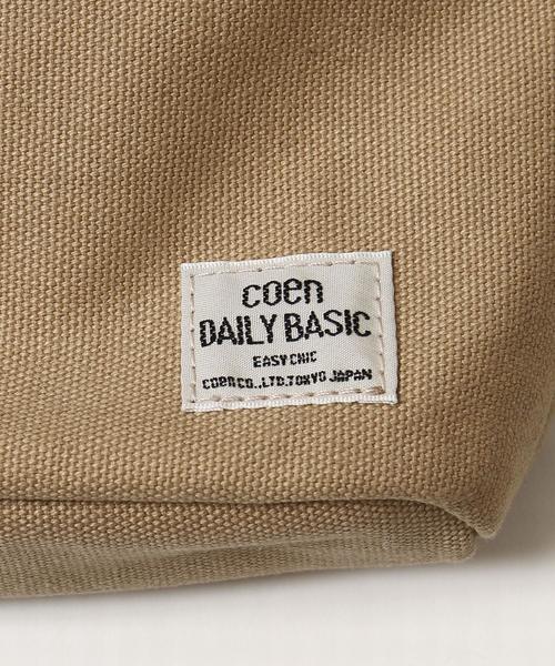 coen（コーエン）の「キャンバスサコッシュ（ショルダーバッグ・メンズ・ブラック/ベージュ/オレンジ・FREE）」の12枚目の写真