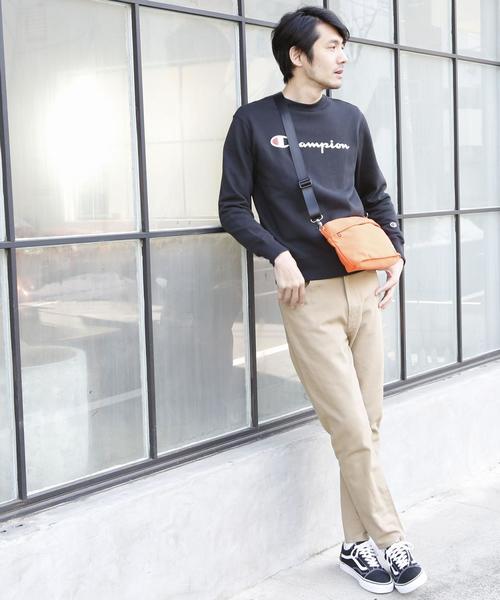 coen（コーエン）の「キャンバスサコッシュ（ショルダーバッグ・メンズ・ブラック/ベージュ/オレンジ・FREE）」の15枚目の写真