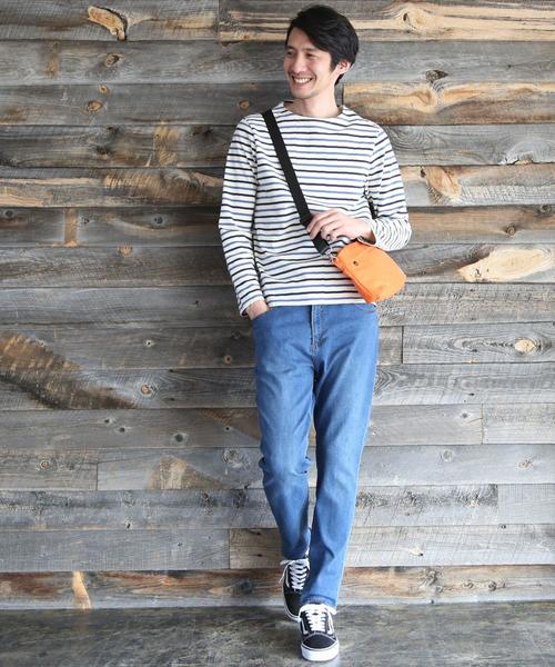 coen（コーエン）の「キャンバスサコッシュ（ショルダーバッグ・メンズ・ブラック/ベージュ/オレンジ・FREE）」の14枚目の写真