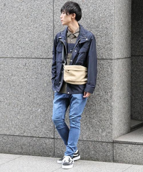 coen（コーエン）の「キャンバスサコッシュ（ショルダーバッグ・メンズ・ブラック/ベージュ/オレンジ・FREE）」の20枚目の写真