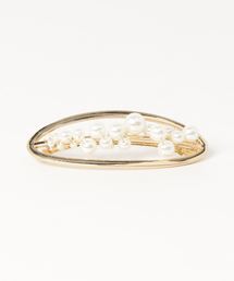 ROPE' PICNIC | メタルモチーフ/パールバレッタ(バレッタ/ヘアクリップ)