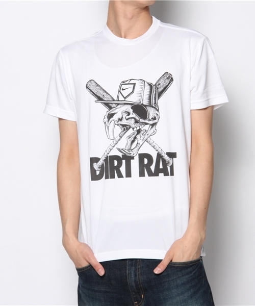 NIKE（ナイキ）の「2013 ナイキ ラット スカル Tシャツ NIKE DF
