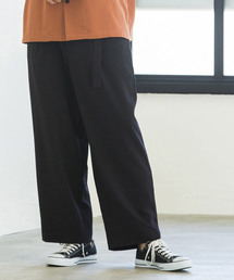 WEGO | WEGO/ストレッチベルトワイドスラックス(スラックス)