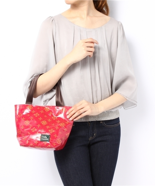 【新品】russetラシット パレットグラデーショントートバッグ ダルフラッシュ 新品】russetラシット パレットグラデーショントートバッグ ダル