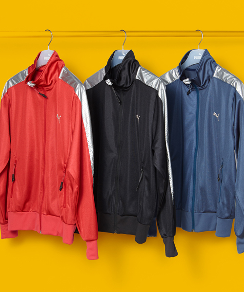 PUMA プーマ　T7トラックジャケット　人気モデル　レッドxブラック PUMA（プーマ）の「PUMA プーマ メンズ PUMA x Coca-Cola T7