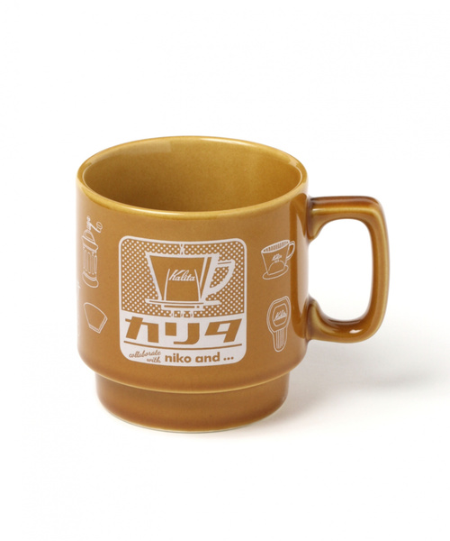 niko and...（ニコアンド）の「【kalita(カリタ)】オリジナルスタッキングマグ（グラス/マグカップ/タンブラー・レディース・ホワイト/ブラウン/ピンク・0）」の3枚目の写真