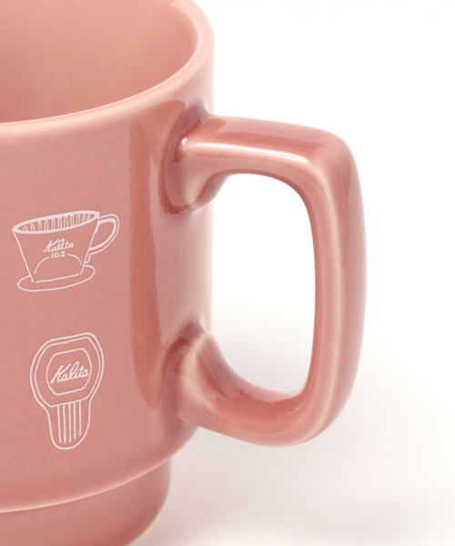 niko and...（ニコアンド）の「【kalita(カリタ)】オリジナルスタッキングマグ（グラス/マグカップ/タンブラー・レディース・ホワイト/ブラウン/ピンク・0）」の8枚目の写真