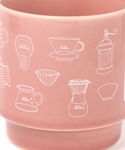 niko and...（ニコアンド）の「【kalita(カリタ)】オリジナルスタッキングマグ（グラス/マグカップ/タンブラー・レディース・ホワイト/ブラウン/ピンク・0）」の10枚目の写真