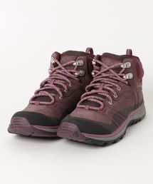 KEEN（キーン）の「Terradora Leather Mid WP / テラドーラ レザー ミッド ウォータープルーフ / レディース 登山靴 トレッキングシューズ 防水（スニーカー・レディース）」
