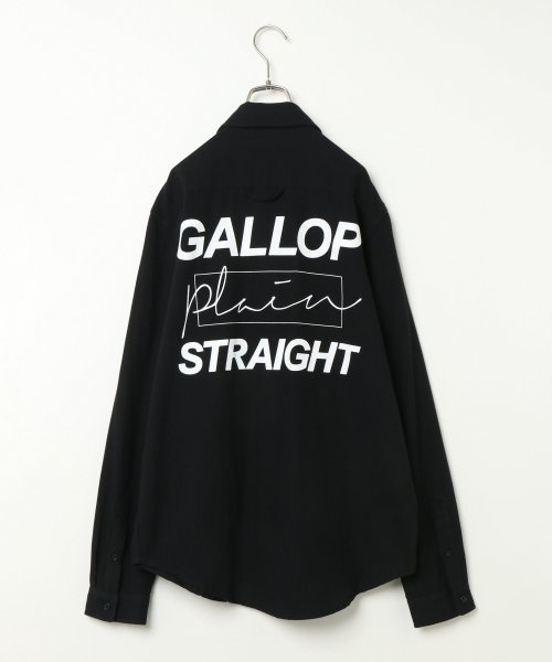 VENCEEXCHANGE（ヴァンスエクスチェンジ）の「バックプリントビッグシャツ（シャツ/ブラウス・メンズ・ホワイト/ブラック/ベージュ・M/L）」の3枚目の写真