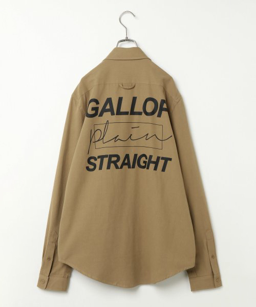 VENCEEXCHANGE（ヴァンスエクスチェンジ）の「バックプリントビッグシャツ（シャツ/ブラウス・メンズ・ホワイト/ブラック/ベージュ・M/L）」の11枚目の写真