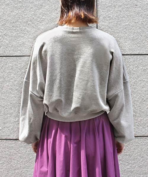 RANDA（ランダ）の「ドルマンスリーブプルオーバー（スウェット・レディース・ブラック/グレー/グリーン・FREE）」の9枚目の写真