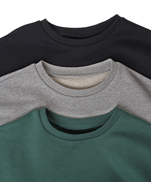 RANDA（ランダ）の「ドルマンスリーブプルオーバー（スウェット・レディース・ブラック/グレー/グリーン・FREE）」の8枚目の写真