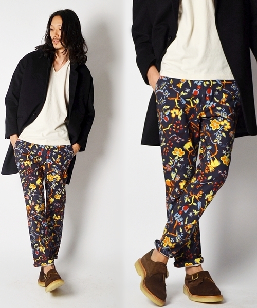 Ships Jet Blue シップスジェットブルー の Nowartt Ships Jet Blue パターンパンツ チノパンツ Wear