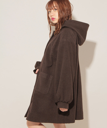 apres jour | フード付きAラインコート【ZOZOTOWN限定アイテム】(その他アウター)