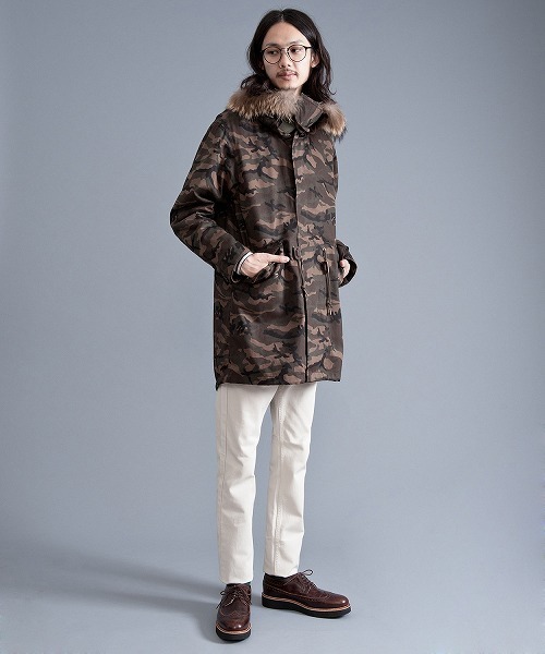 ADAM ET ROPE'（アダムエロペ）の「カモフラージュ モッズコート