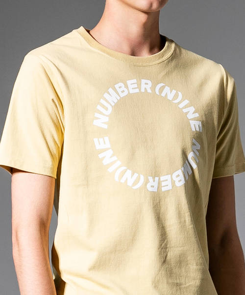 NUMBER (N)INE DENIM(ナンバーナインデニム)の「NUMBER (N)INE DENIM(ナンバーナインデニム)サークルロゴ半袖Tシャツ(Tシャツ/カットソー・メンズ・ホワイト/ブラック/ベージュ・SMALL/MEDIUM/LARGE/X-LARGE)」の5枚目の写真
