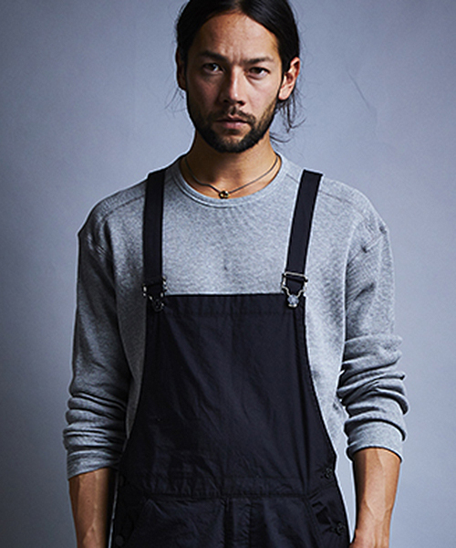 EGO TRIPPING(エゴトリッピング)の「mlt2464-RUDE THERMAL TEE カットソー(Tシャツ/カットソー・メンズ・ホワイト/杢グレー・FREE/46/48)」の6枚目の写真