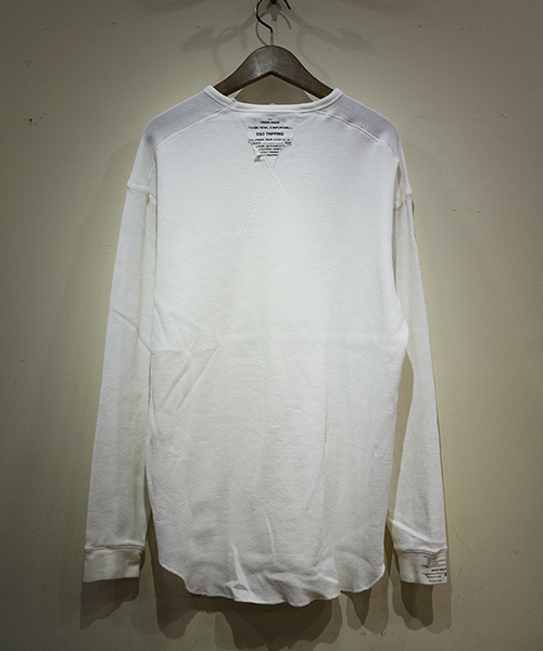 EGO TRIPPING(エゴトリッピング)の「mlt2464-RUDE THERMAL TEE カットソー(Tシャツ/カットソー・メンズ・ホワイト/杢グレー・FREE/46/48)」の14枚目の写真