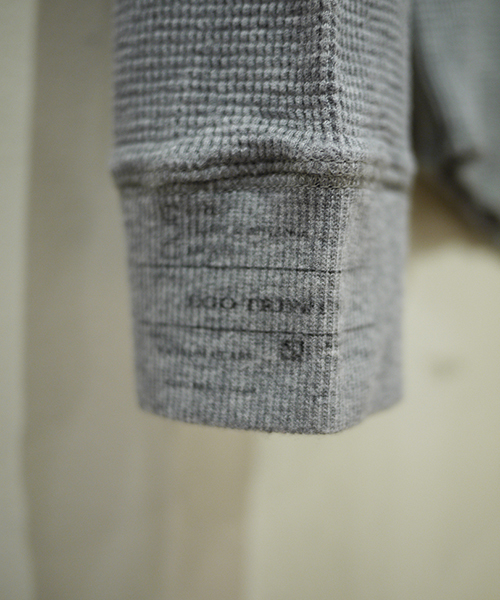 EGO TRIPPING(エゴトリッピング)の「mlt2464-RUDE THERMAL TEE カットソー(Tシャツ/カットソー・メンズ・ホワイト/杢グレー・FREE/46/48)」の15枚目の写真