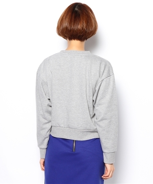 WEGO（ウィゴー）の「WEGO/ピンナップガールスウェット（スウェット・レディース・オフホワイト/杢グレー/ネイビー・FREE）」の11枚目の写真