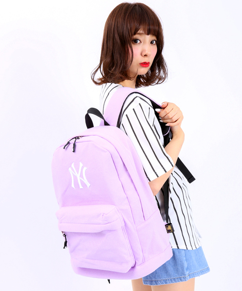 WEGO(ウィゴー)の「WEGO/NYスウェットリュック(バックパック/リュック・メンズ・ブラック/グレー/ネイビー/その他1/イエロー/ピンク/サックスブルー/パープル/その他2/ホワイト/レッド・FREE)」の6枚目の写真