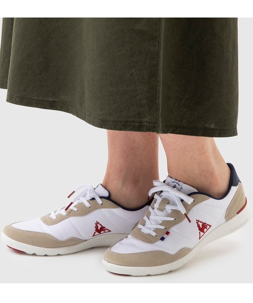 Le Coq Sportif Segur Wide 3 White スニーカー Le Coq Sportif ルコックスポルティフ のファッション通販 Zozotown