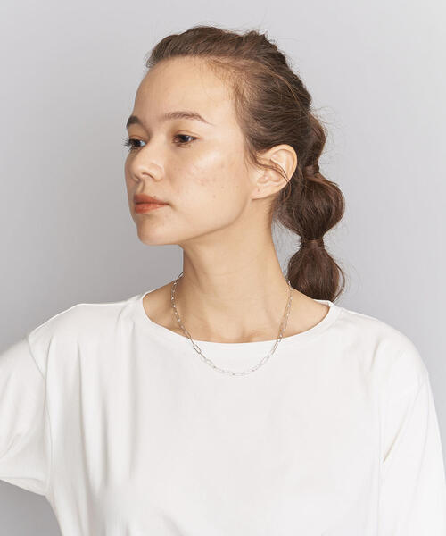 BEAUTY&YOUTH UNITED ARROWS（ビューティーアンドユースユナイテッドアローズ）の「BY チェーンショートネックレス（ネックレス・レディース・シルバー/ゴールド・FREE）」の6枚目の写真