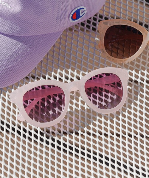 BAYFLOW（ベイフロー）の「[UVカット機能つき]クリアサングラス(KIDS)（サングラス・キッズ・ベージュ/ピンク/その他/ブルー/グリーン・FREE）」の10枚目の写真