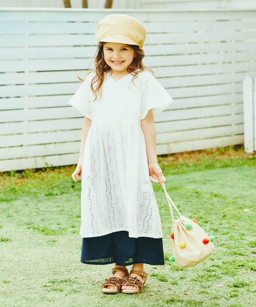 BRANSHES（ブランシェス）の「ペーパーキャスケット（キャスケット・キッズ・アイボリー/ベージュ・48cm/50cm/52cm/54cm/56cm）」の5枚目の写真