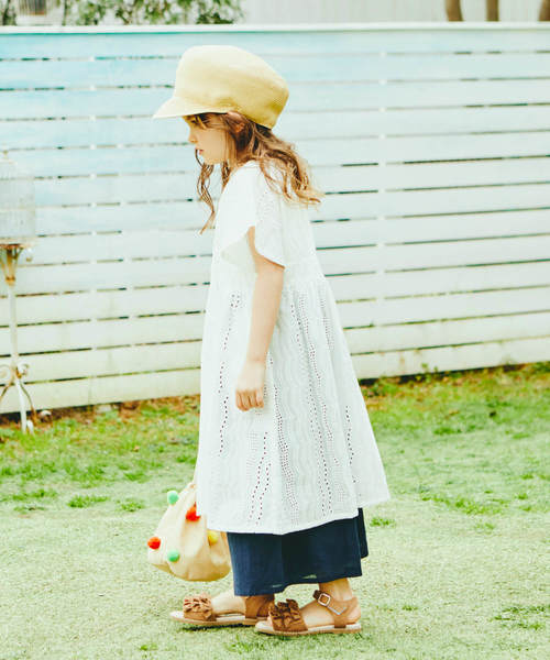 BRANSHES（ブランシェス）の「ペーパーキャスケット（キャスケット・キッズ・アイボリー/ベージュ・48cm/50cm/52cm/54cm/56cm）」の3枚目の写真