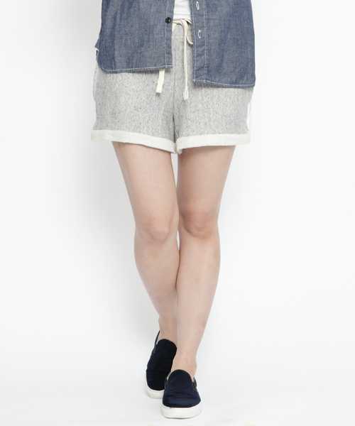 SILAS（サイラス）の「SWEAT SHORT PANT（その他パンツ・レディース・アッシュグレー/ブルー・SMALL/MEDIUM）」の2枚目の写真