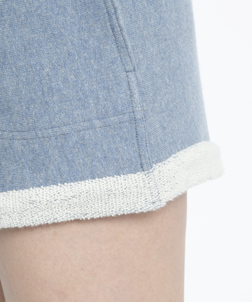 SILAS（サイラス）の「SWEAT SHORT PANT（その他パンツ・レディース・アッシュグレー/ブルー・SMALL/MEDIUM）」の6枚目の写真