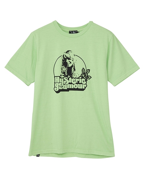 HYSTERIC GLAMOUR（ヒステリックグラマー）の「THE BEACH Tシャツ（Tシャツ/カットソー・メンズ・グリーン/オレンジ/ピンク・LARGE/X-LARGE/SMALL/MEDIUM）」の8枚目の写真