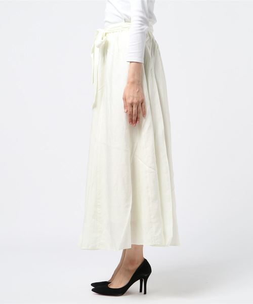 Te chichi（テチチ）の「ヴィンテージロングスカート（スカート・レディース・パープル/ベージュ/オフホワイト・MEDIUM/SMALL）」の4枚目の写真