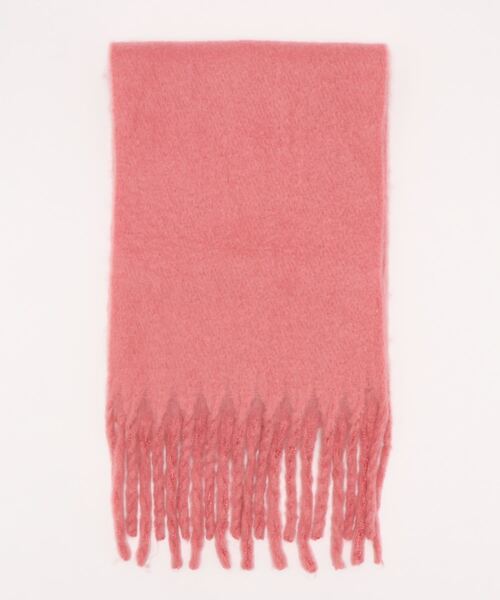 VitaFelice（ヴィータフェリーチェ）の「モヘアタッチマフラー ボリュームストール（ストール/ショール・レディース・キャメル/マスタード/サックスブルー/ブラック/ベージュ系その他/クリーム/ピンク/グレー/グリーン系その他/ブルー系その他/レッド系その他/パープル系その他/モカ/オレンジ/ピンク系その他/ピンク系その他2・FREE）」の17枚目の写真