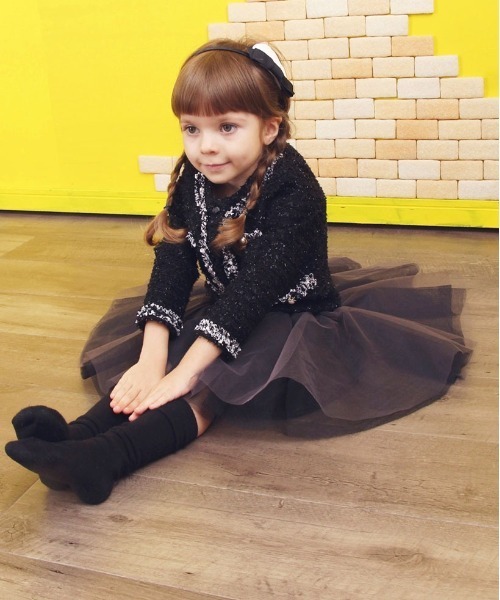 Rora（ローラ）の「ボリー チュチュスカート(2color)（スカート・キッズ・チャコールグレー/ブラック・110cm/100cm/120cm/130cm/140cm/90cm）」の7枚目の写真