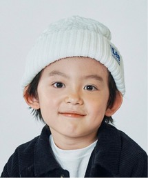 Lee（リー）の「【Lee】KIDS CABLE WATCH ACRYLIC / 【リー】キッズ　ケーブル　ワッチアクリル　オーバーライド（ニットキャップ/ビーニー）」