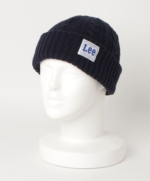 Lee（リー）の「【Lee】KIDS CABLE WATCH ACRYLIC / 【リー】キッズ　ケーブル　ワッチアクリル　オーバーライド（ニットキャップ/ビーニー・キッズ・ブラック/グレー/ホワイト/ピンク/イエロー/ネイビー/ダークパープル/モスグリーン・FREE）」の9枚目の写真