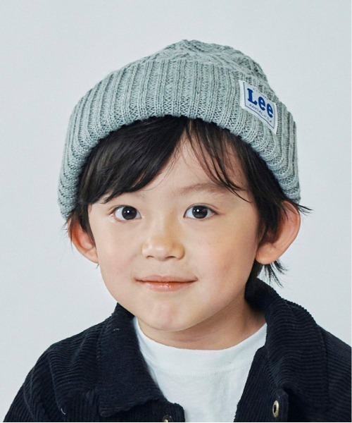 Lee（リー）の「【Lee】KIDS CABLE WATCH ACRYLIC / 【リー】キッズ　ケーブル　ワッチアクリル　オーバーライド（ニットキャップ/ビーニー・キッズ・ブラック/グレー/ホワイト/ピンク/イエロー/ネイビー/ダークパープル/モスグリーン・FREE）」の13枚目の写真
