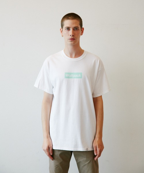 ROTTWEILER(ロットワイラー)の「Box Wolfpack Tee(Tシャツ/カットソー)」|ミント