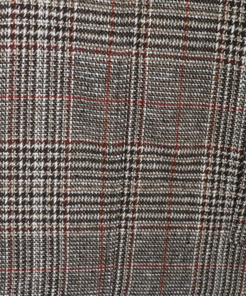 PairPair（ペアペア）の「ワッペン付きチェックジャンスカ（ジャンパースカート・レディース・アイボリー/ブラウン系その他・FREE）」の16枚目の写真