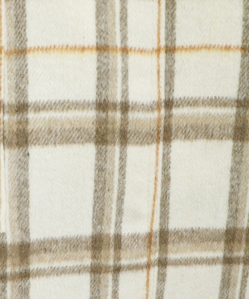 PairPair（ペアペア）の「ワッペン付きチェックジャンスカ（ジャンパースカート・レディース・アイボリー/ブラウン系その他・FREE）」の17枚目の写真