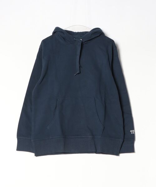 AVIREX(アヴィレックス)の「デイリー プルパーカー/ DAILY PULL PARKA(パーカー・レディース・ライトグレー/ブラック/ネイビー/オフホワイト/カーキ/ライトブルーグレー・MEDIUM/LARGE/X-LARGE/XX-LARGE)」の18枚目の写真