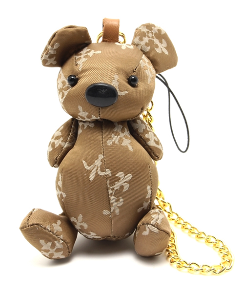 はん子 russet モノグラム メタル チャーム ブラウン 新品♡ russet☆新品未使用 [日本製]モノグラムメタルチャーム(CE-1408