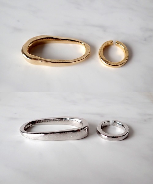 SALON（サロン）の「ダブルリング（リング・レディース・シルバー/ゴールド・FREE）」の6枚目の写真