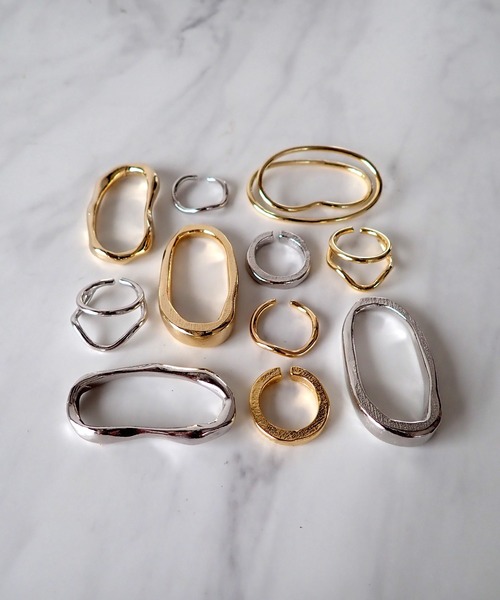 SALON（サロン）の「ダブルリング（リング・レディース・シルバー/ゴールド・FREE）」の5枚目の写真